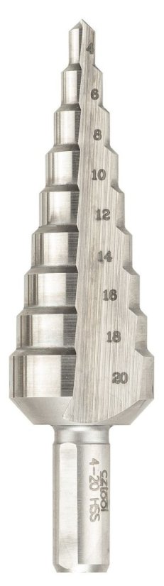 Stupňovitý vrták s přímou drážkou | 5/35 HSS